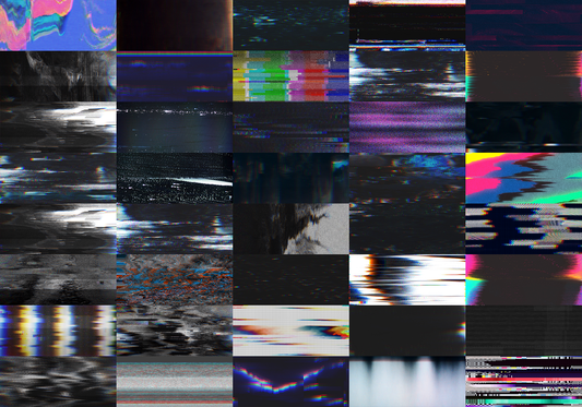 87 Texture VHS Glitch