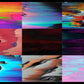 Abstract Glitch Texture