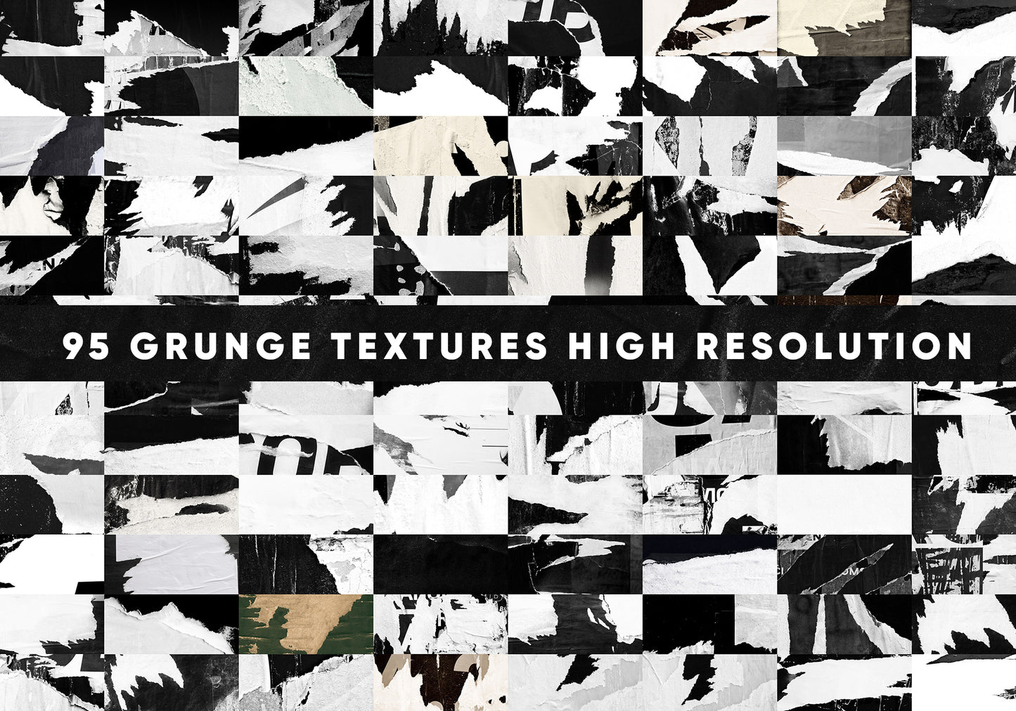 Grunge Textures Ripped Paper